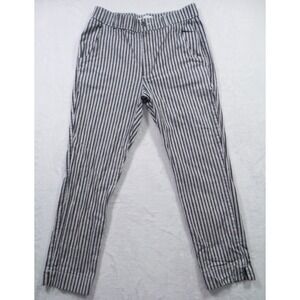 Hollister Pants Womens Small Black White Striped Ultra High Rise Stretch Comfort